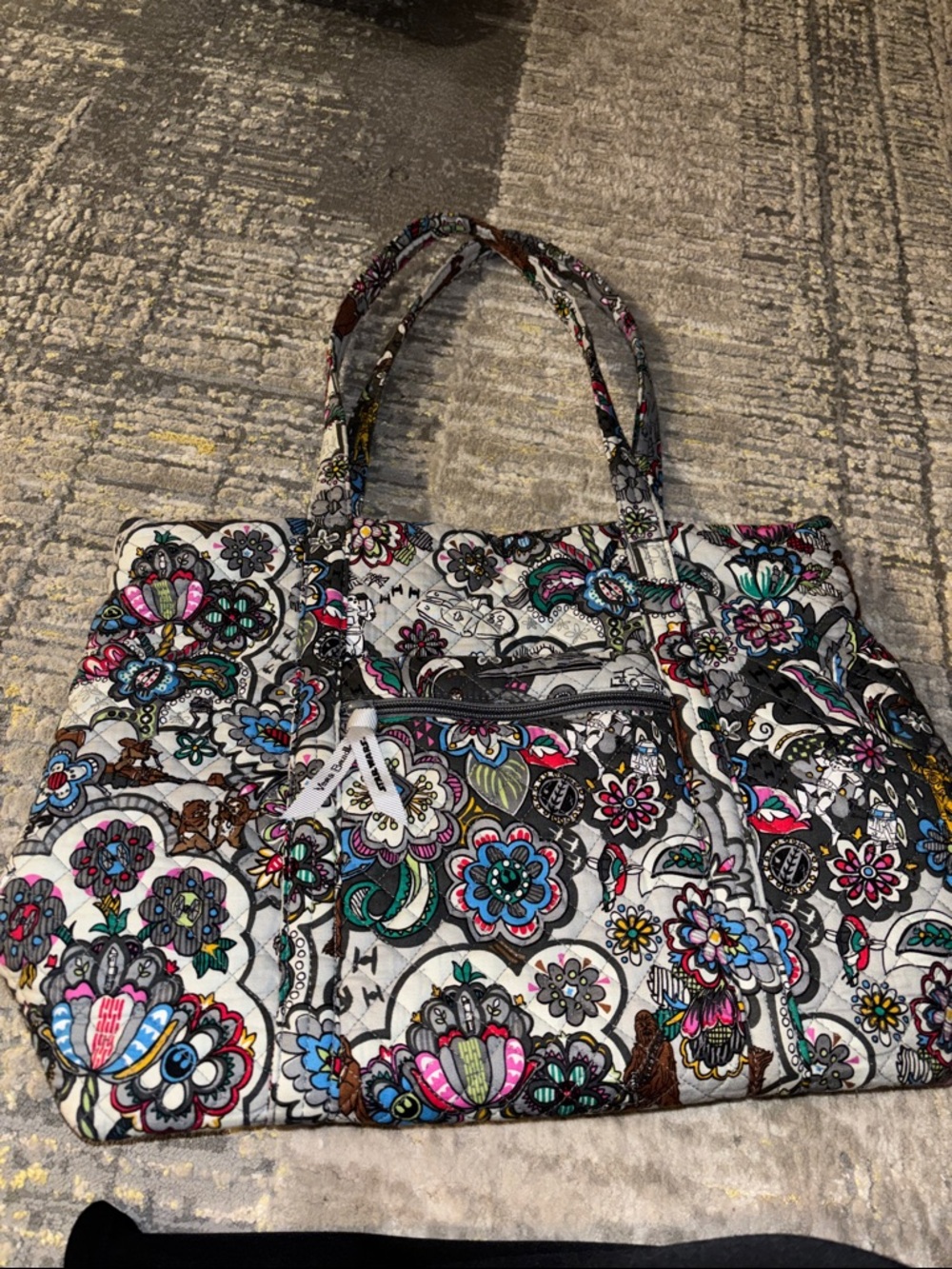 Vera Bradley Far Far Away Vera Tote Star Wars (not the small Vera)